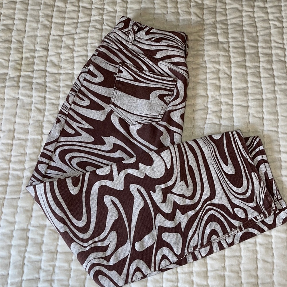 Tiger Mist Printed Jeans